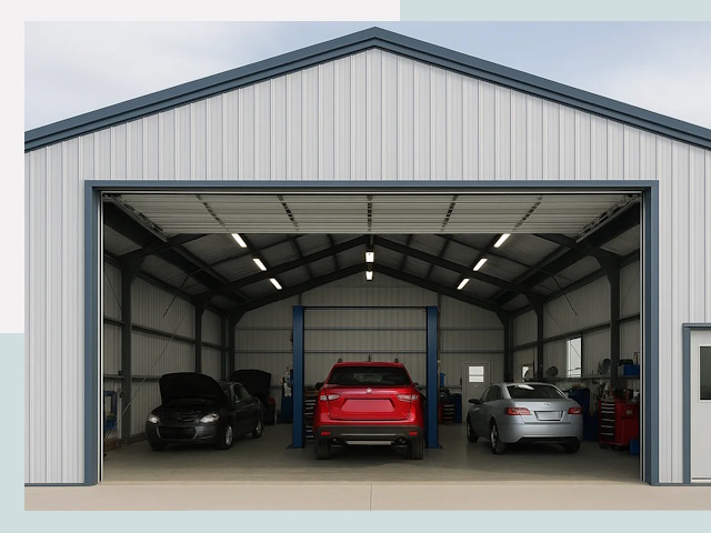 Ангары из сэндвич панелей от 621 руб. в Одинцово