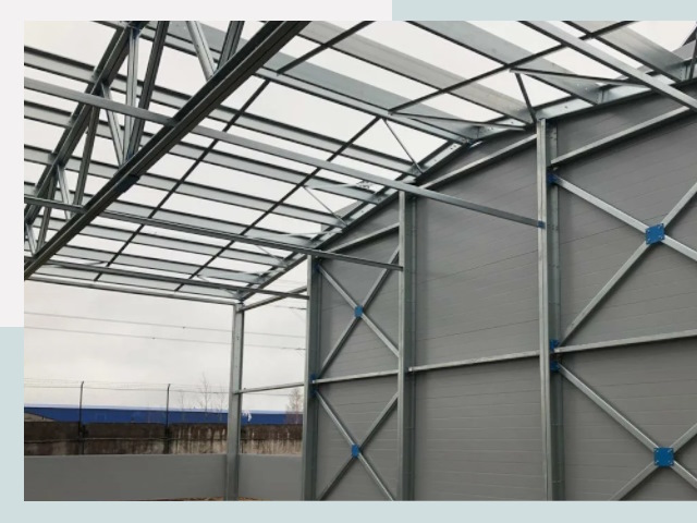 Каркасные ангары от СтальСтрой-Днц по цене от 621 руб.