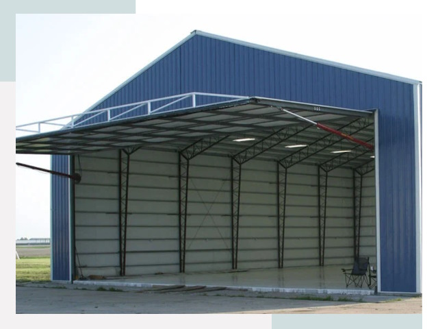 Прямо стенные ангары в Одинцове