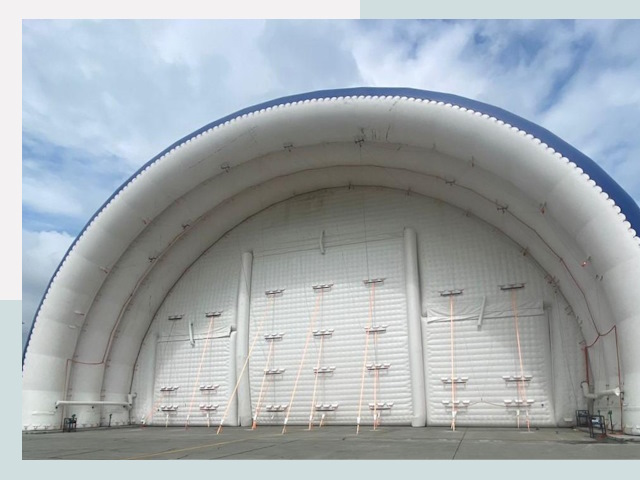 Пневмокаркасные ангары от СтальСтрой-Днц по цене от 621 руб.