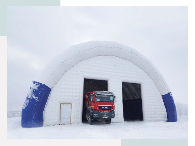 Мобильные ангары в Одинцове