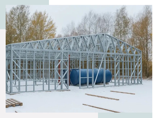 Металлические ангары в Одинцове