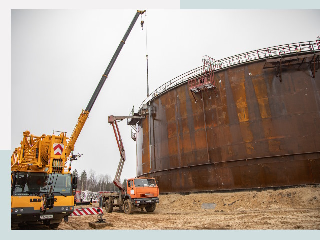 Монтаж резервуаров в Одинцове от 621 руб. за м³