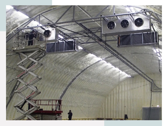 Оснащение ангаров в Одинцове
