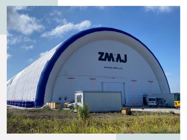 Брендирование ангаров в Одинцове