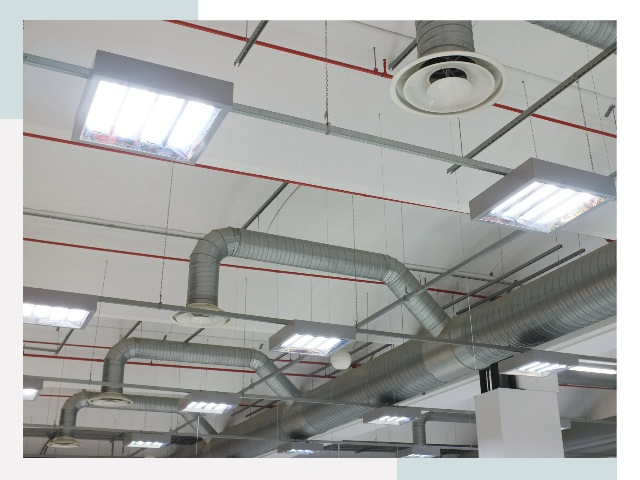 Вентиляция ангаров в Одинцове