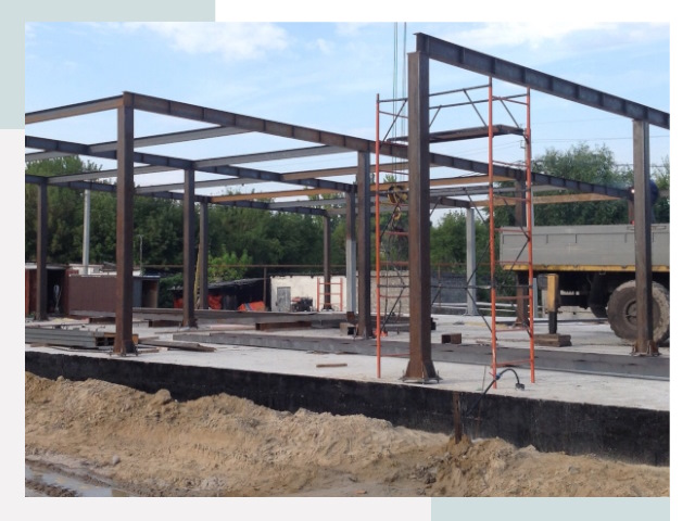 Фундамент для ангаров в Одинцове