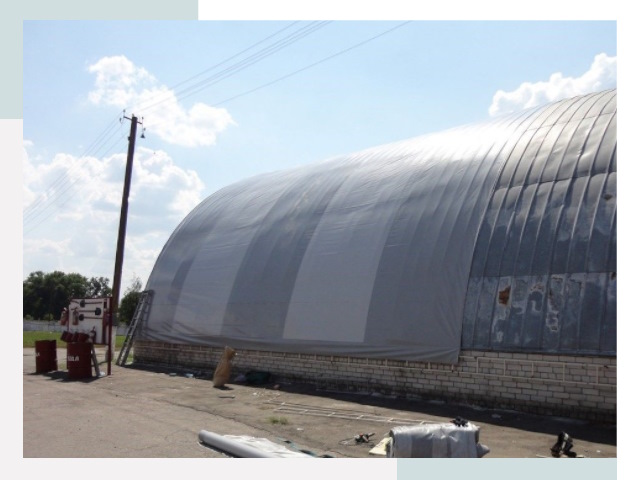 Ремонт ангаров в Одинцове