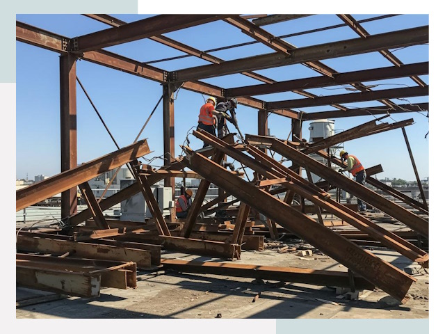 Демонтаж металлоконструкций в Одинцове от 621 руб.