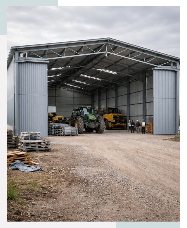 Ангары для сельхозтехники в Одинцове от 20712 р. | СтальСтрой-Днц