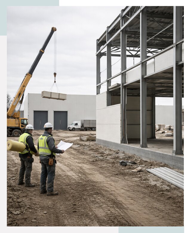 Строительство холодильных складов в Одинцове от 46602 р. - СтальСтрой-Днц