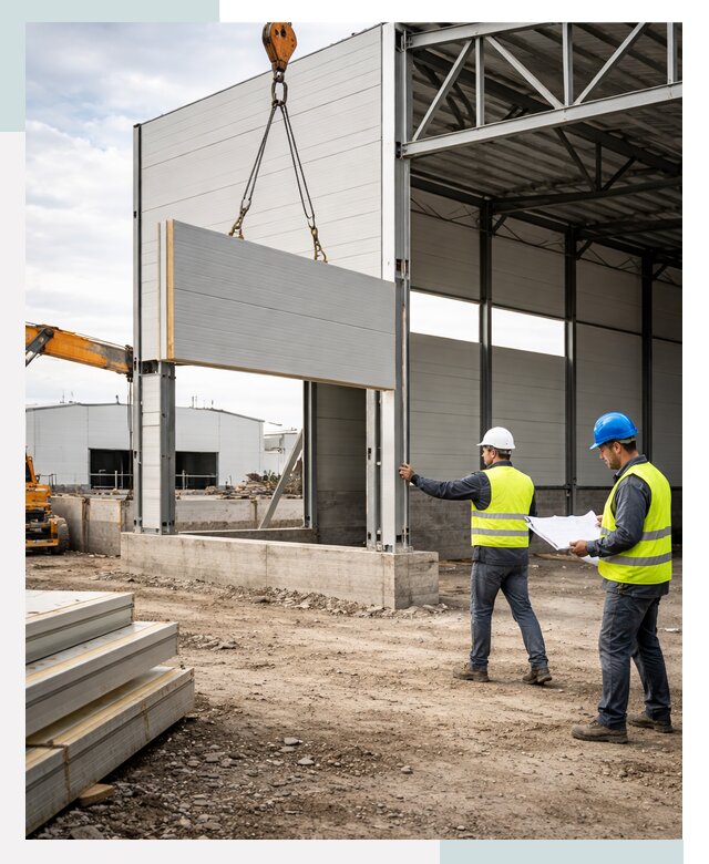 Склад из сэндвич панелей под ключ в Одинцове от 9838 р. | СтальСтрой-Днц