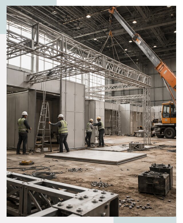 Строительство выставочных павильонов в Одинцове от 36246 р.| СтальСтрой-Днц